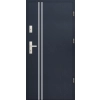 Drzwi antywłamaniowe zewnętrzne A5 INOX 55 mm RC2 - RC4 - Antracyt